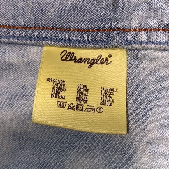 wrangler vintage (Blue Bell ) Trevor denim jacket size small - Picture 9 of 15